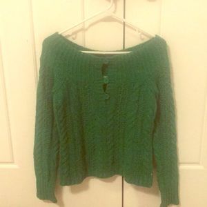 Bright green sweater - Vintage American Eagle